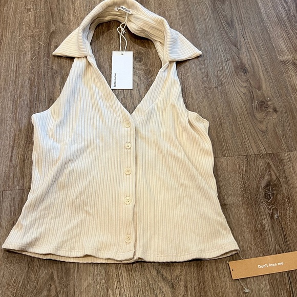 NWT Reformation Bryleigh Knit Top - Picture 5 of 7